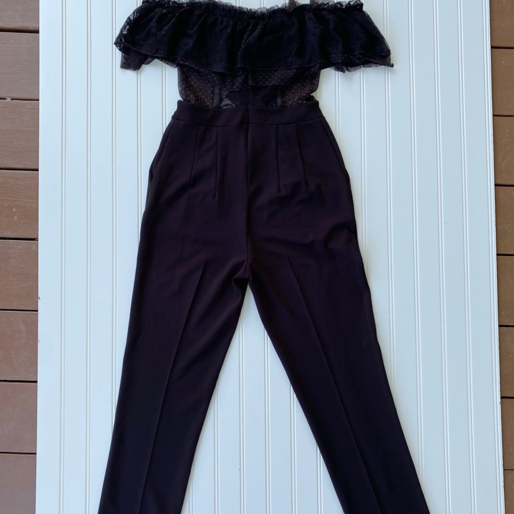 Express - Lace Bodice jumpsuits - size 00 - Picture 4 of 7
